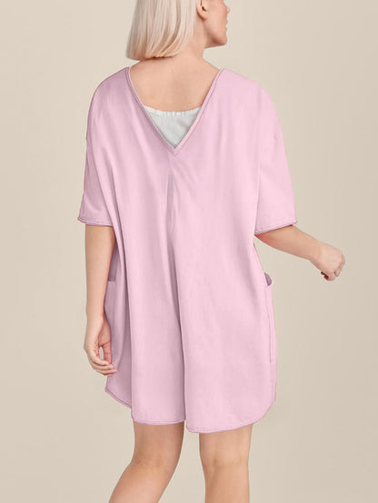 Oversized Tee Romper - Maternity & Postpartum