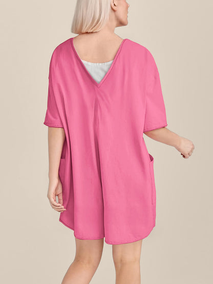 Oversized Tee Romper - Maternity & Postpartum