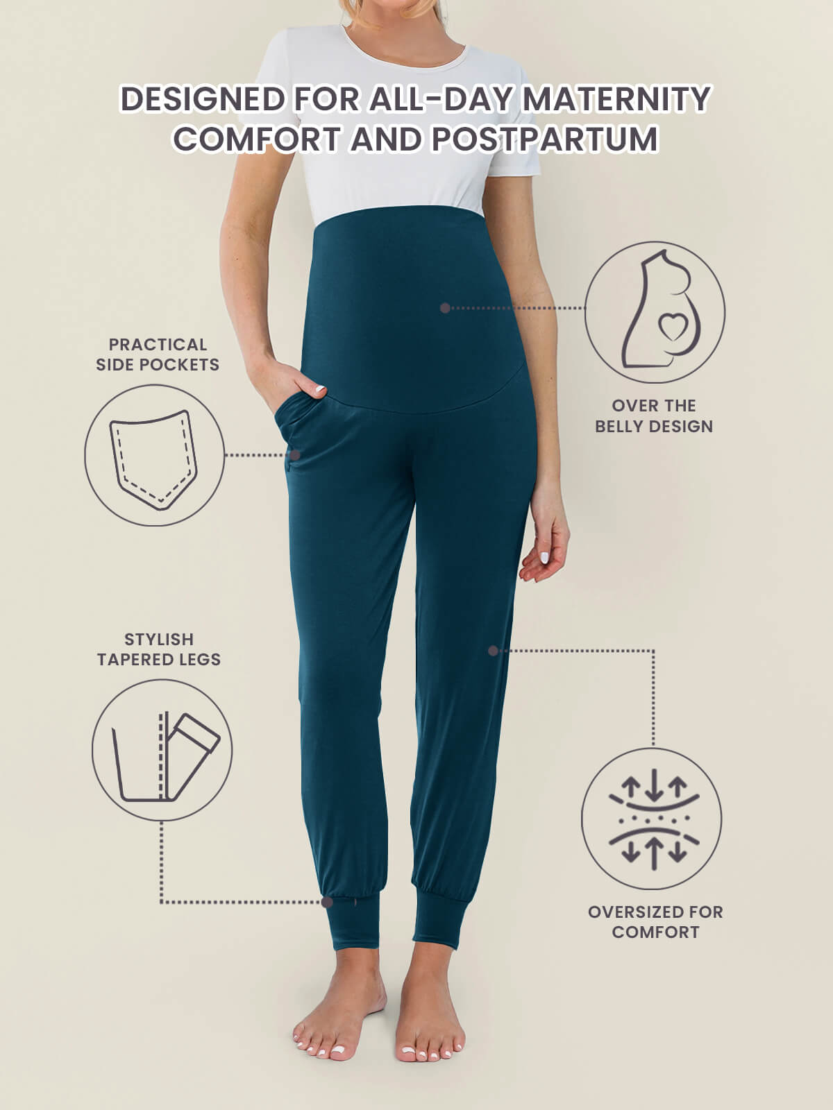 Cloud Pants Joggers - Maternity & Postpartum