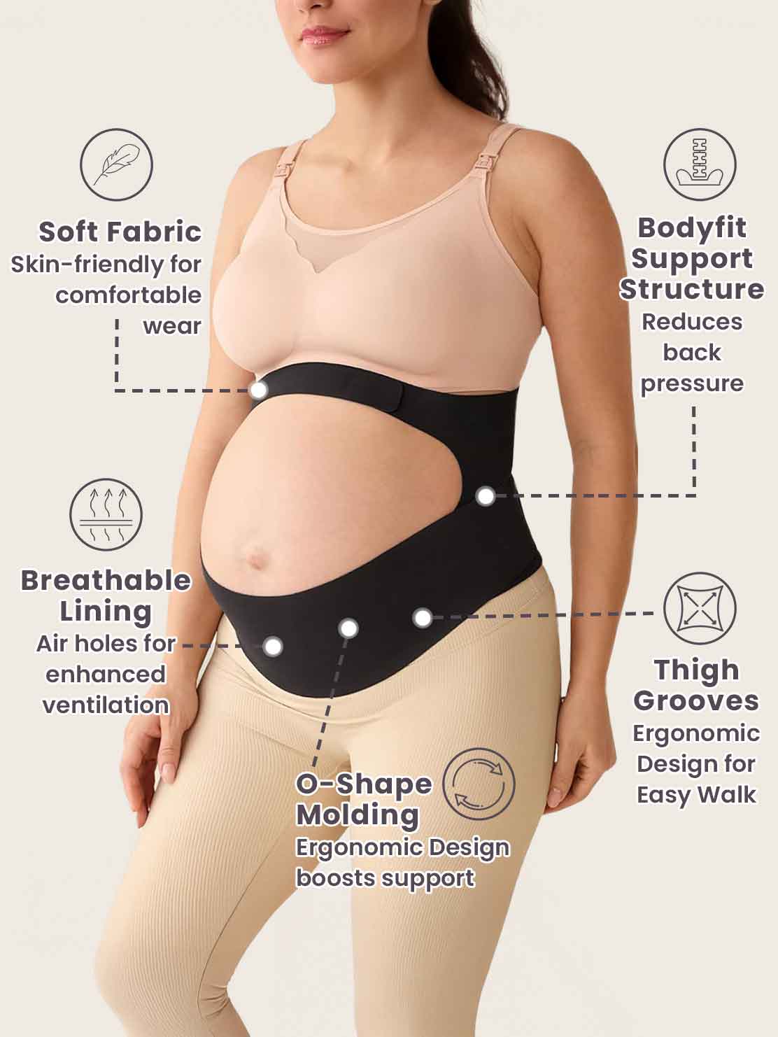 Cloud Belly Band - Maternity Support