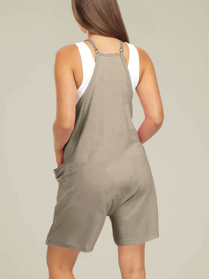 Oversized Jumpsuit Shorts - Maternity & Postpartum