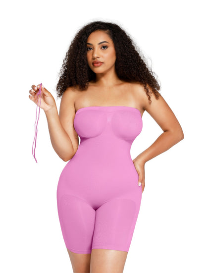 Strapless Sculpting Shapewear Bodysuit - HeyShape